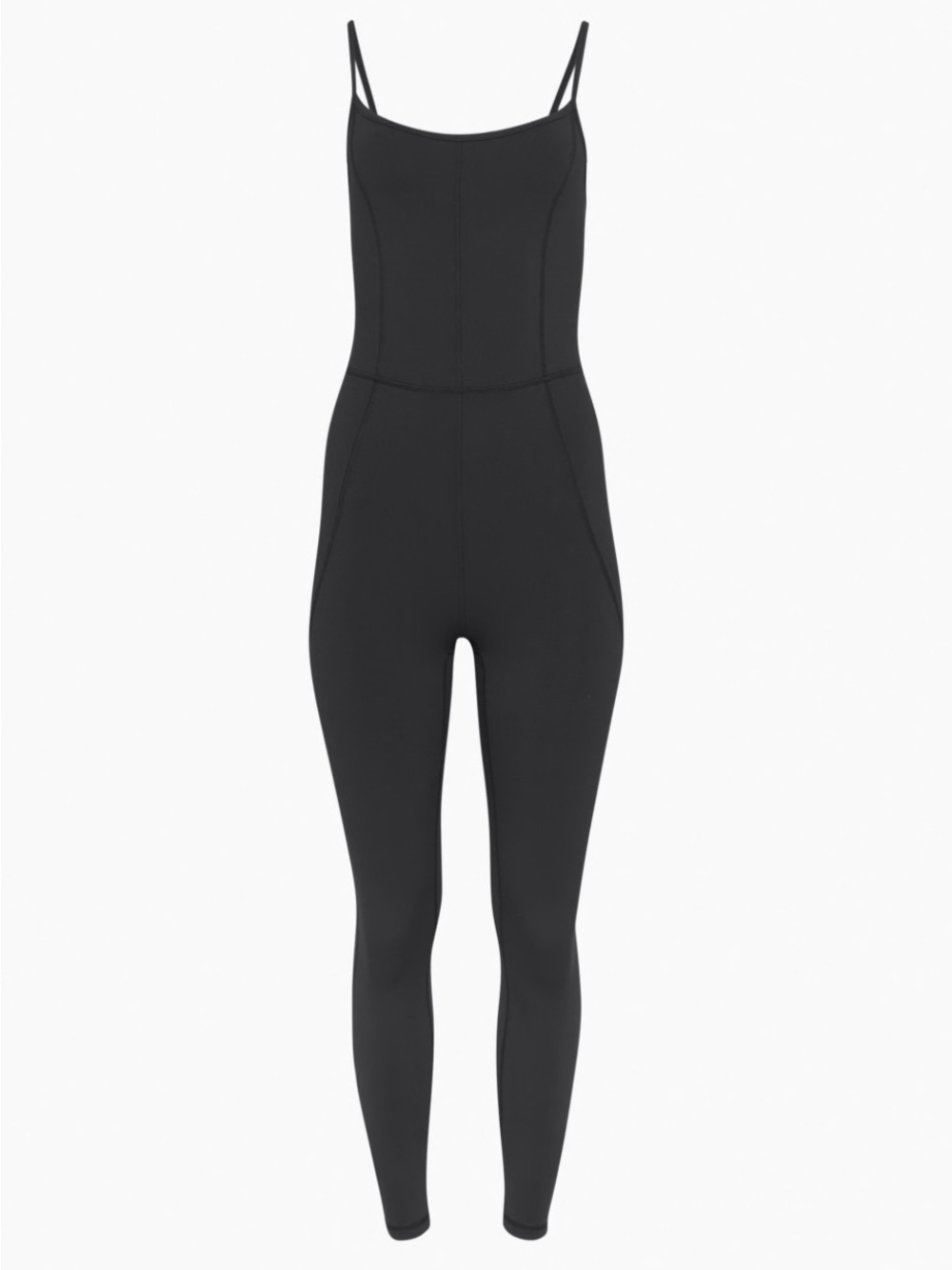 Wilfred Free Aritzia Le Fou Pointe Balletcore Athleisure Black Stappy Jumpsuit